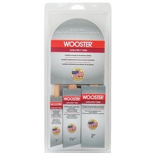 WOOSTER Ultra/Pro Firm 3 Pack SET 1" 1-1/2" 2"