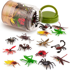 Terra by Battat – 60Pcs Insects & Bugs Toy Tube – Mini Plastic Creepy Crawly Ani