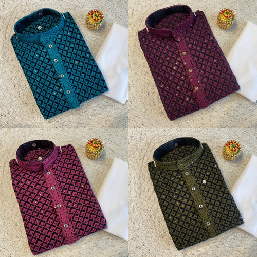 Elegant men embroidered - elegant, men's