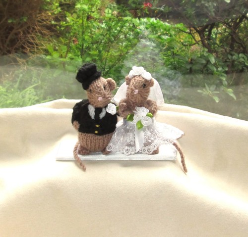 New hand knitted - hand, groom