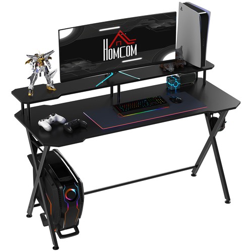 Homcom gaming computer desk - computer,