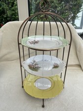 Tier birdcage cake stand - birdcage, for