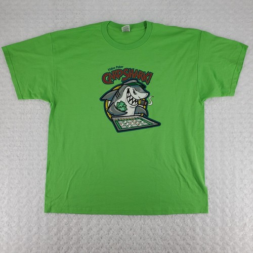 Video poker shirt - 2xl, green