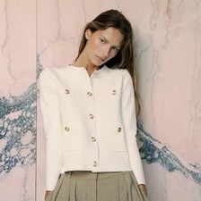 Zara Knit Cardigan Blazer