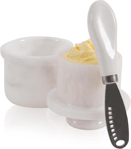 Marble butter keeper elegant - marble,