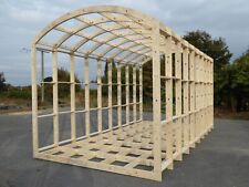 Shepherds Hut Glamping Pod Frame 2.59m Wide for glamping office summerhouse