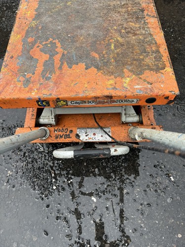 Hydraulic lift table - hydraulic,