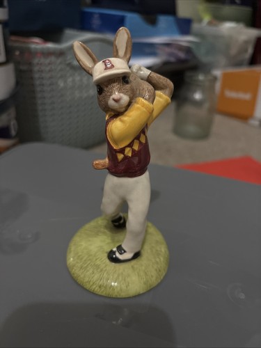 Royal doulton golfer bunnykins - golfer,