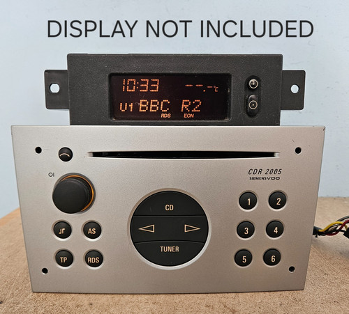 Vauxhall vdo cdr 2005 car - vauxhall,