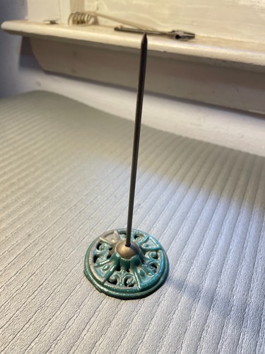 Vintage green metal desktop - green,