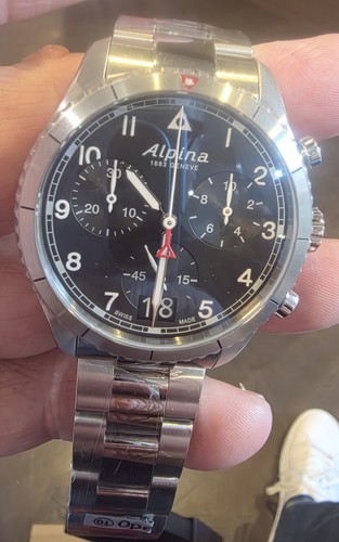 Alpina startimer pilot big - pilot,