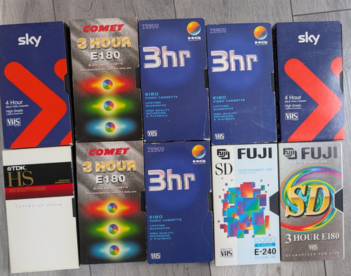 Mixed lot vhs tapes - lot, of