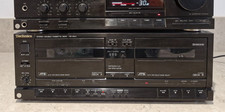TECHNICS 360 SERIES RS-X844 DOLBY B AND C TWIN CASSETTE PLAYER/RECORDER VG COND