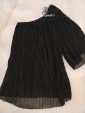Lipsy Black Pleated One