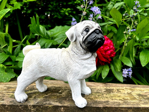 Pug dog garden - pug, ornament