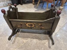 Vintage Chic Dolls Crib. Hand