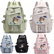 My Neighbor Totoro Anime Backpack Women Men Nylon School Bag Shoulder Bags