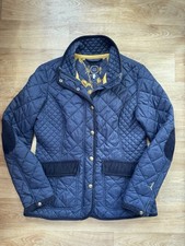 Joules Navy Dark Blue Quilted