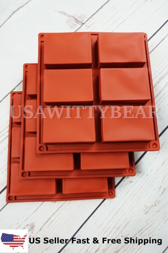 Set rectangle silicone - set, soap