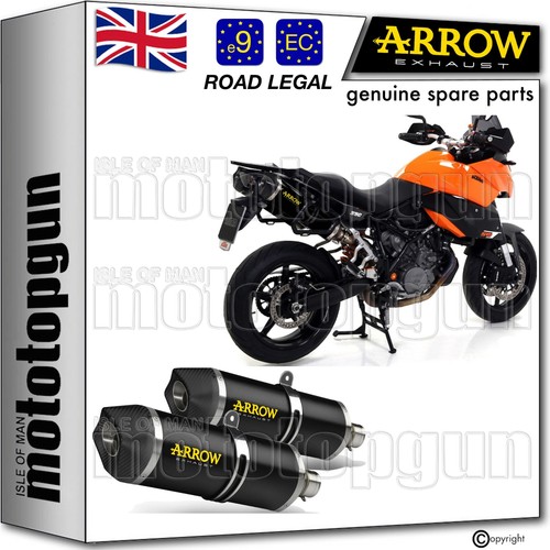 Double exhaust open - exhaust, black