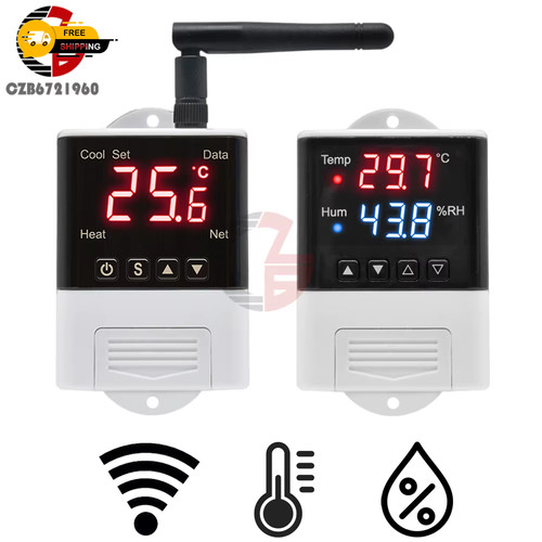 Wifi thermostat humidistat - wifi,
