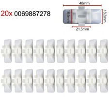 20Pcs Body Side Moulding Clip