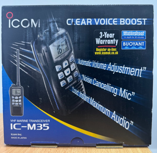 Brand new box vhf marine - brand,