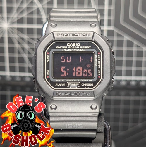 Casio shock red eye 5600 - red,