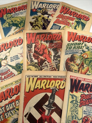 Vintage warlord comics - 9,