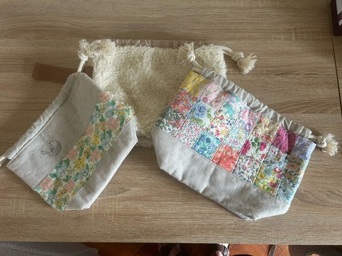 Knitting project bag destash - project,