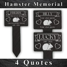 Personalised HAMSTER Memorial
