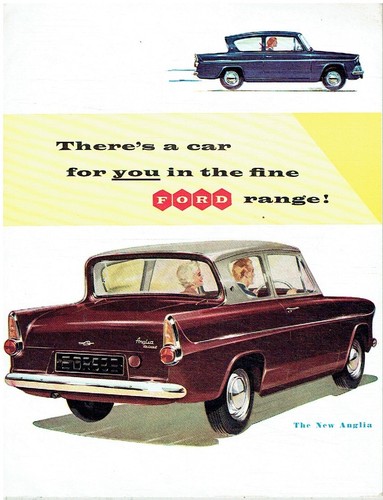 Ford anglia 105e prefect 107e - prefect,