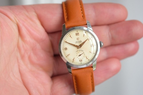 Cyma watersport waffle - cyma, dial