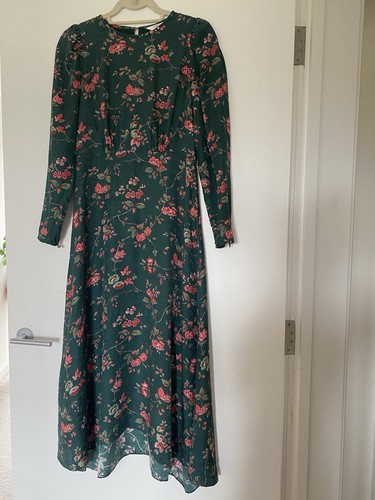 Bennett silk floral dress - silk,