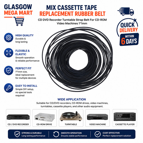 Mixed rubber drive belts for - belts,