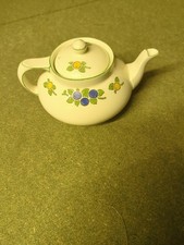 Crown Ducal Teapot . Berries