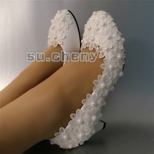 su.cheny white pearl lace