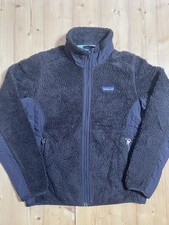 Patagonia Jacket Women’s Small Brown Retro Pile Fleece Full Zip Outdoor Hiking