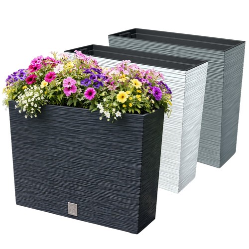 Tall slim flowerpot planter - slim,