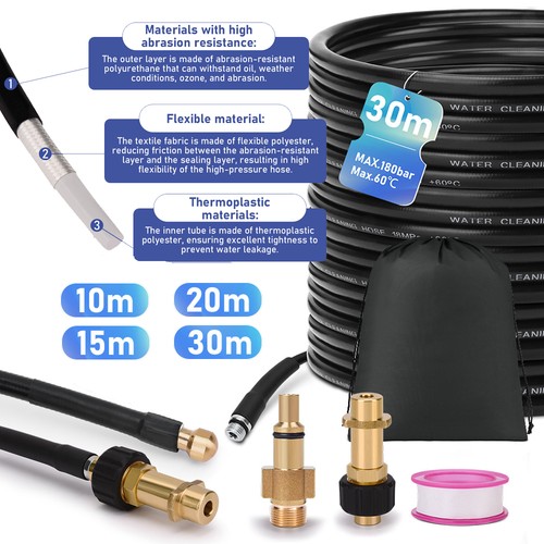 30m high pressure sewer - 10-30m, high-pressure