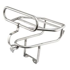 LAMBRETTA LI SERIES 1 AND 2 PENTAGON STAINLESS STEEL REAR RACK AND WHEEL HOLDER