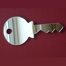 Yale Key Acrylic Mirror (Several Sizes Available)