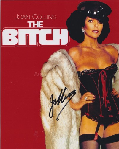 Joan collins hand signed - joan,
