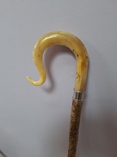Genuine shepherds crook nose up rams horn 55.5 Inch