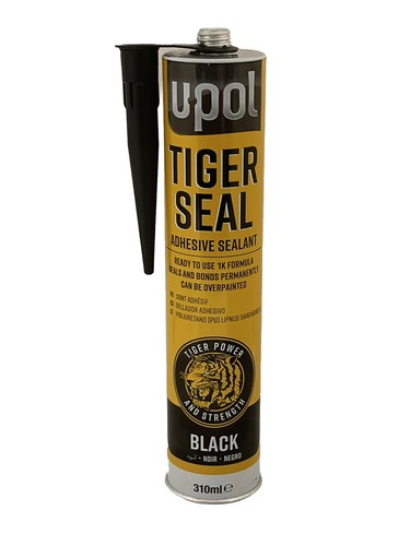 Upol tiger seal black pu - tiger,