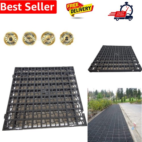 New black plastic paving - new,