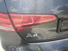 2017 AUDI A4 RHD SALOON LEFT REAR/TAIL LIGHT ON TAILGATE 8W5945075A 