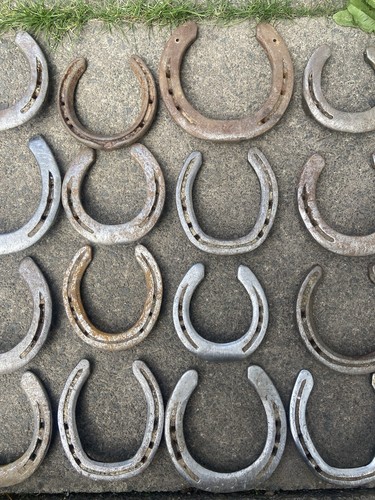 Used horseshoes job lot - horseshoes,