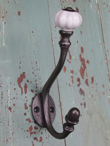 Cast iron coat hook - coat, small