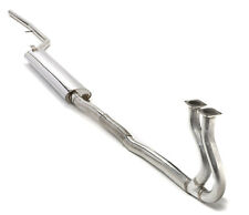 JAGUAR XK120 XK140 STAINLESS STEEL EXHAUST SYSTEM SINGLE LEFTHAND DRIVE BSSJR101